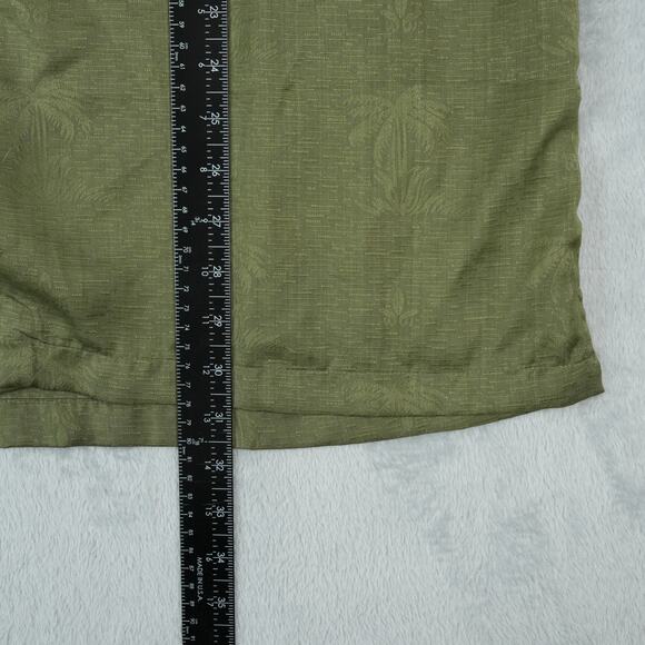 Passion Shirt Mens XXL Green Palm Trees Las Vegas Embroidered Beach Vacation - Picture 8 of 8